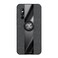 Case Cover For Vivo X27 XINLI Stitching Cloth Texture Shockproof TPU Protective Case with Ring Holder(Black)