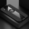 Case Cover For Vivo X27 XINLI Stitching Cloth Texture Shockproof TPU Protective Case with Ring Holder(Black)
