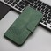 Case Cover For vivo Y300 / vivo V40 Lite 4G / 5G IDN Cubic Skin Feel Flip Leather Phone Case(Green)