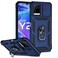 Case Cover For vivo Y21 Sliding Camshield Holder Phone Case(Blue)