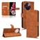 Case Cover For vivo V30E 5G Skin Feel Magnetic Flip Leather Phone Case(Brown)