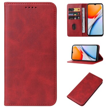 Case Cover For vivo G2 Magnetic Closure Leather Phone Case(Red)