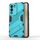 Case Cover For vivo Y200 5G Global Punk Armor 2 in 1 PC + TPU Phone Case with Holder(Blue)