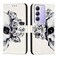 Case Cover For vivo Y100 5G IDN / Y200e 5G Global 3D Painting Horizontal Flip Leather Phone Case(Skull)