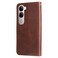 Case Cover For vivo V40 Lite 4G / 5G IDN Fashion Calf Texture Zipper Leather Phone Case(Brown)