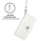 Case Cover For vivo Y29 4G Global Rhombic Texture Flip Leather Phone Case with Lanyard(White)