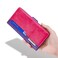 Case Cover For Realme V30 5G / V30T Contrast Color Side Buckle Leather Phone Case(Purple + Rose Red)