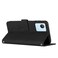 Case Cover For Realme C30 4G Skin Feel Heart Pattern Leather Phone Case with Lanyard(Black)