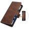 Case Cover For OPPO Realme GT Neo2 Dual-side Magnetic Buckle Horizontal Flip Leather Case with Holder &amp; Card Slots &amp; Wallet(Brown)