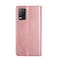 Case Cover For OPPO Realme V13 5G Gloss Oil Solid Color Magnetic Leather Phone Case(Rose Gold)