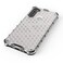 Case Cover For OPPO Realme 5 Pro Shockproof Honeycomb PC + TPU Case(Grey)
