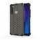 Case Cover For OPPO Realme 5 Pro Shockproof Honeycomb PC + TPU Case(Grey)