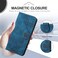 Case Cover For Realme C63 Global Grid Butterfly Embossed Pattern Leather Phone Case with Lanyard(Dark Blue)