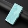 Case Cover For Realme GT7 Pro Datura Flower Embossed Flip Leather Phone Case(Light Blue)