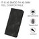 Case Cover For Realme GT7 Pro Heart Pattern Skin Feel Leather Phone Case(Black)