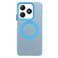 Case Cover For Realme C61 Candy Magsafe PC Hybrid TPU Phone Case(Blue)