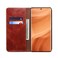 Case Cover For Realme GT5 Pro Oil Wax Crazy Horse Texture Leather Phone Case(Brown)