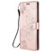 Case Cover For OPPO Realme 7 Pro 3D Butterflies Embossing Pattern Horizontal Flip Leather Case with Holder &amp; Card Slot &amp; Wallet(Rose Gold)