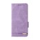 Case Cover For OPPO A15 Magnetic Clasp Flip Leather Phone Case(Purple)