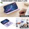 Case Cover For OPPO A72 / A52 / A92 Square Texture Leather Phone Case(Purple)