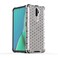 Case Cover For Oppo A9 (2020) Shockproof Honeycomb PC + TPU Case(White)