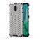 Case Cover For Oppo A9 (2020) Shockproof Honeycomb PC + TPU Case(White)
