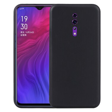 Case Cover For OPPO Reno Z TPU Phone Case(Black)