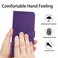Case Cover For OPPO A58 4G Rhombic Grid Texture Leather Phone Case(Purple)