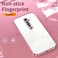 Case Cover For OPPO Reno2 Transparent Plating Fine Hole Phone Case(Pink)