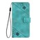 Case Cover For OPPO A72 / A52 / A92 4G Skin-feel Embossed Leather Phone Case(Green)