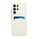 Case Cover For Samsung Galaxy S22 Ultra 5G Card Slot Design Shockproof TPU Phone Case(White)