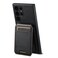 Case Cover For Samsung Galaxy S23+ 5G Suteni H02 Leather Wallet Stand Back Phone Case(Black)