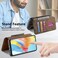 Case Cover For OPPO A78 4G CaseNeo MagSafe RFID Anti-theft Retro Leather Phone Case(Brown)
