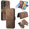 Case Cover For OPPO A78 4G CaseNeo MagSafe RFID Anti-theft Retro Leather Phone Case(Brown)