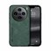 Case Cover For vivo X200 Pro mini Skin Feel Magnetic Leather Back Phone Case(Green)