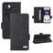 Case Cover For OPPO Reno12 Pro Global Magnetic Clasp Leather Phone Case(Black)