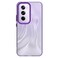 Case Cover For OPPO Reno12 Pro Global Candy PC Hybrid TPU Shockproof Phone Case(Purple)