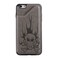 Case Cover For iPhone 6s Plus / 6 Plus Skull Head Embossing Pattern Shockproof Protective Case with Holder &amp; Card Slots &amp; Wallet(Grey)