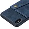 Case Cover For iPhone XS Max Leather Protective Case(Blue)