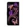 Case Cover For iPhone XR Crystal 3D Shockproof Protective Leather Phone Case(Purple Flower Butterfly)