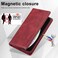 Case Cover For iPhone XR LC.IMEEKE RFID Anti-theft Leather Phone Case(Red)