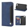 Case Cover Skin Feel Splicing Leather Phone Case For iPhone 6 Plus &amp; 6s Plus(Blue)