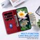 Case Cover For iPhone 8 Plus / 7 Plus Lotus Embossed Leather Phone Case(Red)