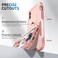 Case Cover For iPhone XS Max 3 in 1 PC + TPU Phone Case with Ring Holder(Pink)