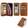 Case Cover For iPhone XR Crossbody Multi-functional Zipper Wallet Leather Phone Case(Brown)