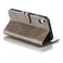 Case Cover For iPhone XR Leather Protective Case(Gray)