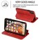 Case Cover For iPhone XS Max Knight Magnetic Suction Leather Phone Case(Red)