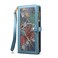 Case Cover For iPhone 6s / 6 ESEBLE Star Series Lanyard Zipper Wallet RFID Leather Case(Blue)