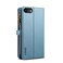 Case Cover For iPhone 6s / 6 ESEBLE Star Series Lanyard Zipper Wallet RFID Leather Case(Blue)