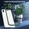 Case Cover For iPhone XS / X Magnetic Rotating Ring Holder Phone Case(Dark Green)